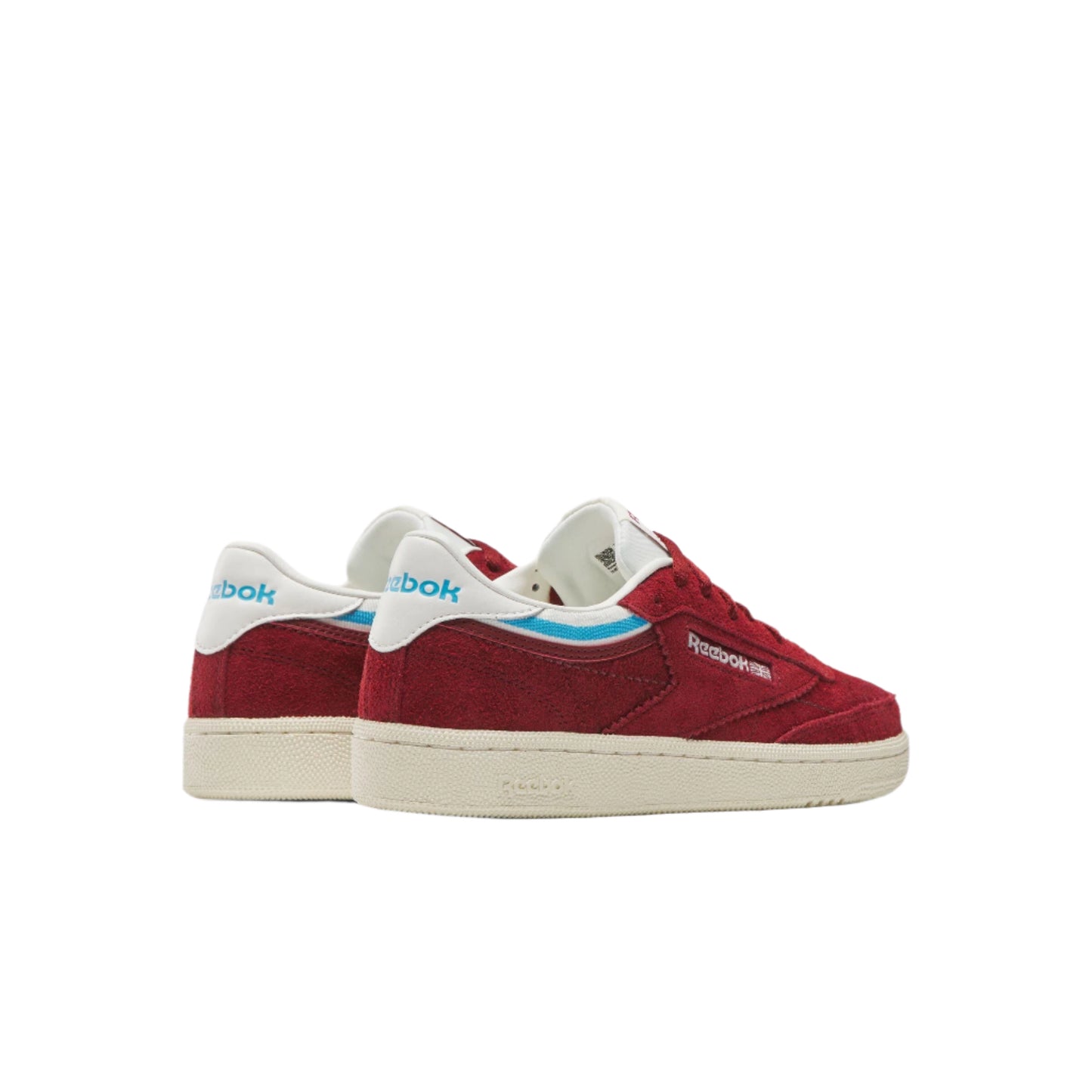 CLUB C 85 - RETRO RED/CHALK/FUTURE CYAN