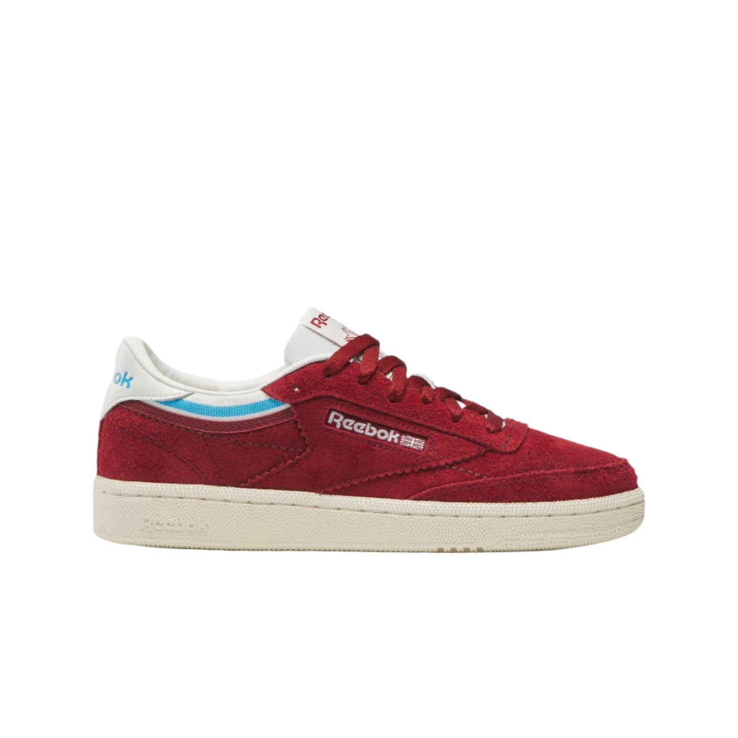 CLUB C 85 - RETRO RED/CHALK/FUTURE CYAN