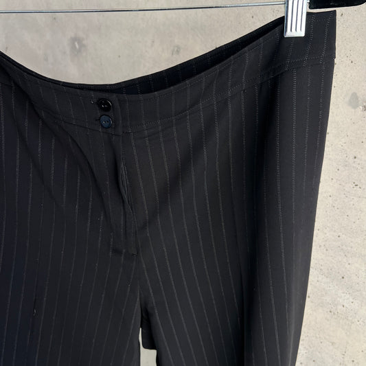 vintage pinstripe trousers