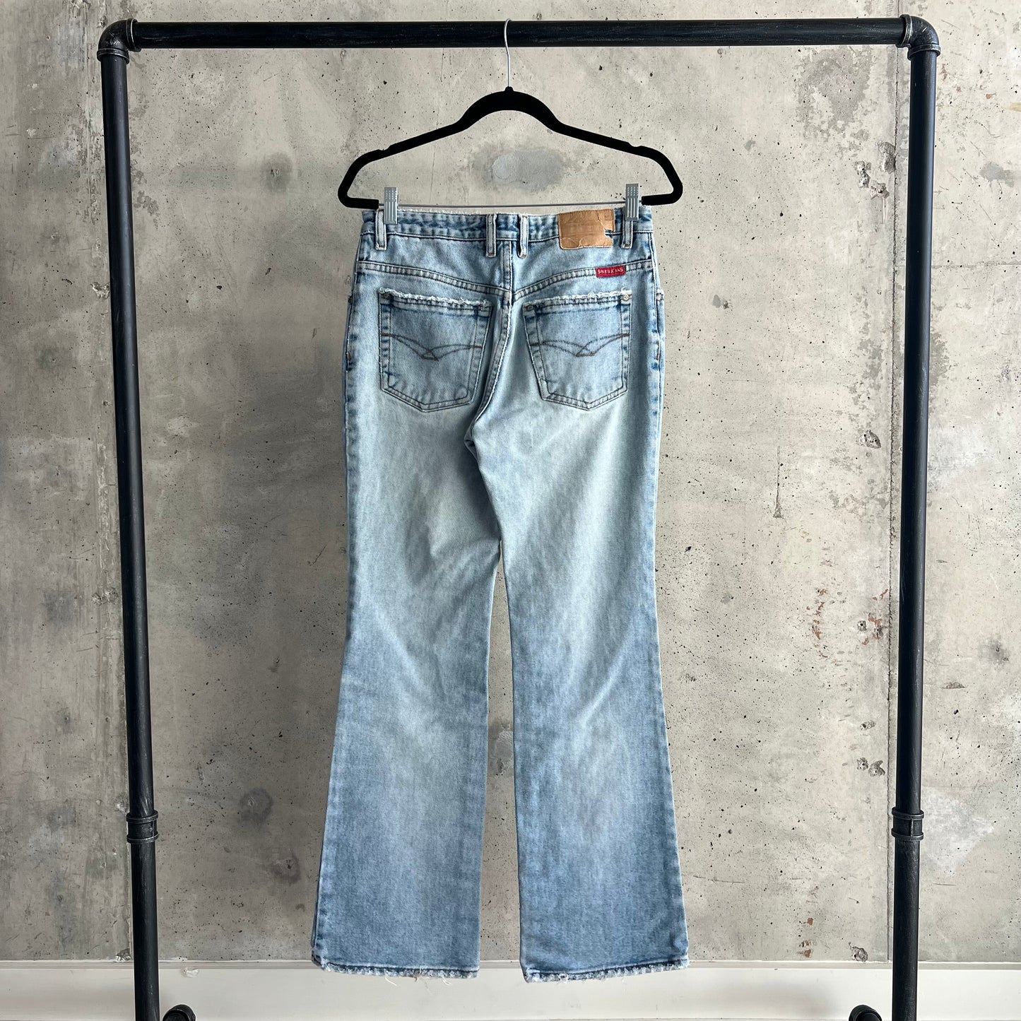 vintage y2k flare denim