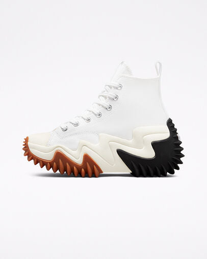 Run Star Motion High Top White/Black/Gum Honey
