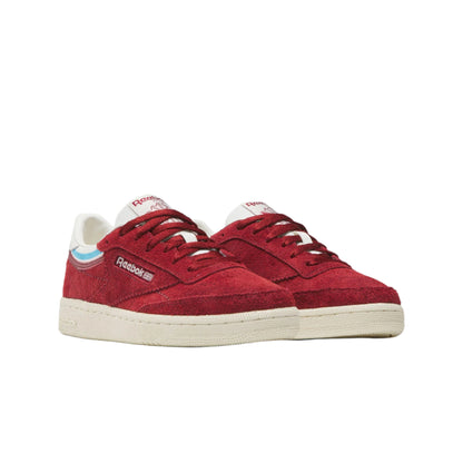 CLUB C 85 - RETRO RED/CHALK/FUTURE CYAN
