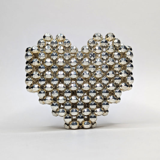 Chrome Ultra Micro Heart Bag