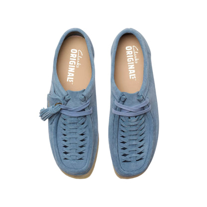WALLABEE - POWDER BLUE SUEDE
