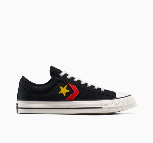DAILY PAPER X CONVERSE 'STAR PLAYER OX' - BLACK/FERN GREEN/CYBER YELLOW