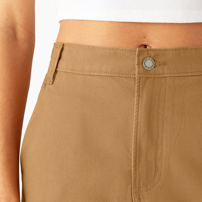 Duck Canvas Cargo Skirt - Brown Duck