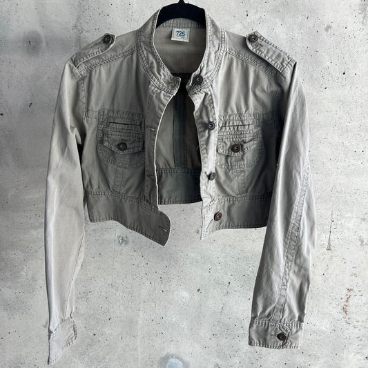 vintage y2k cropped jacket