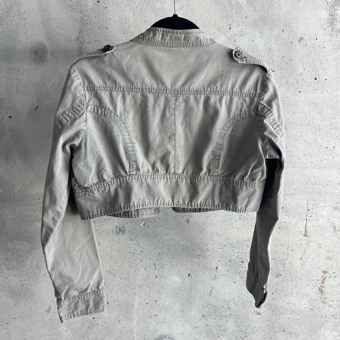 vintage y2k cropped jacket