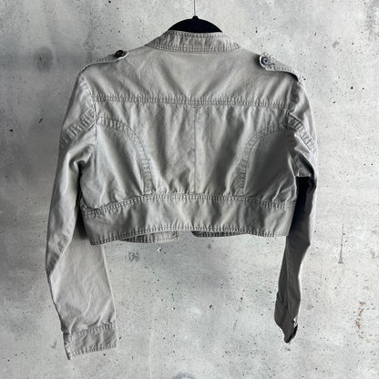 vintage y2k cropped jacket