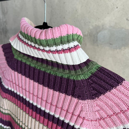 vintage y2k striped knit