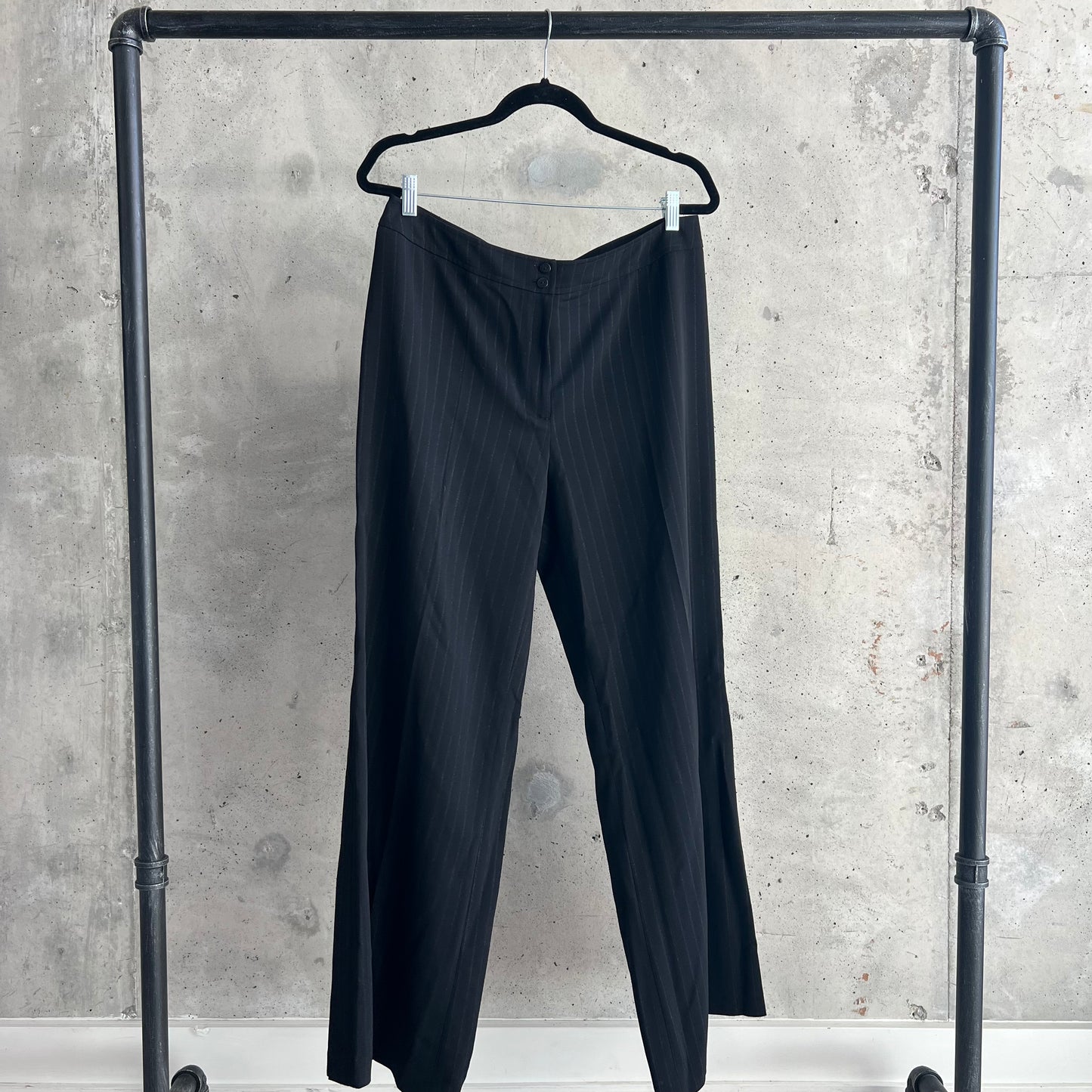 vintage pinstripe trousers