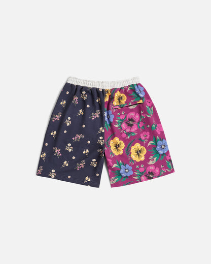 Floral Patchwork Shorts - Multi