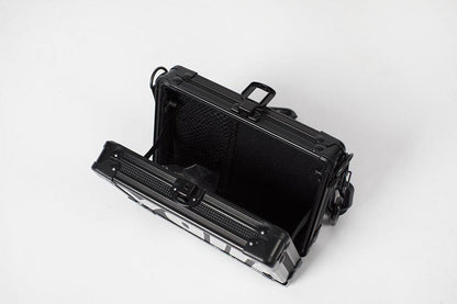 Matte Black Pocket Box Handbag-MAKEWAY