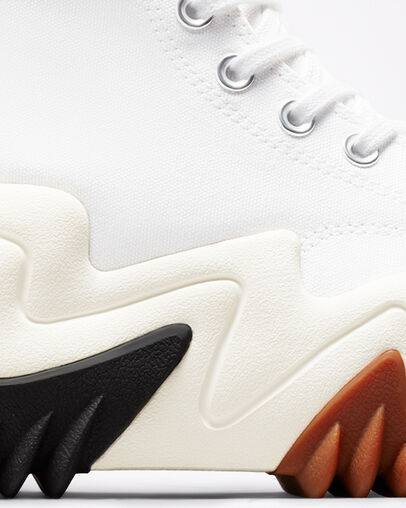 Run Star Motion High Top White/Black/Gum Honey